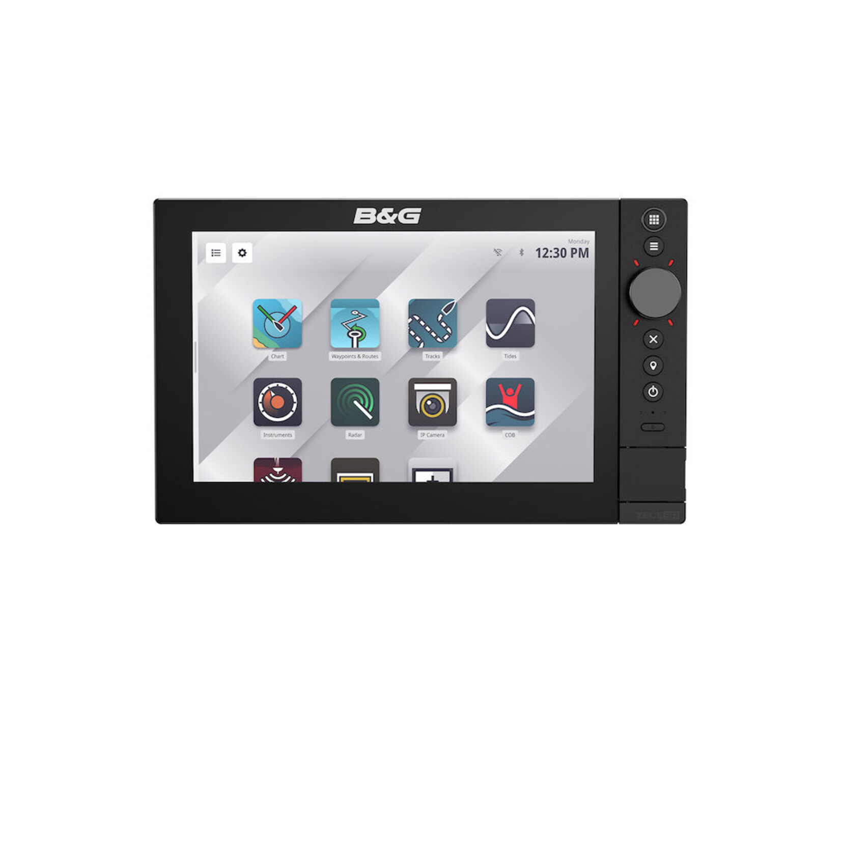 B&G  B&G Zeus SR-10 Chartplotter met 10” SolarMAX™ HD display en World Basemap