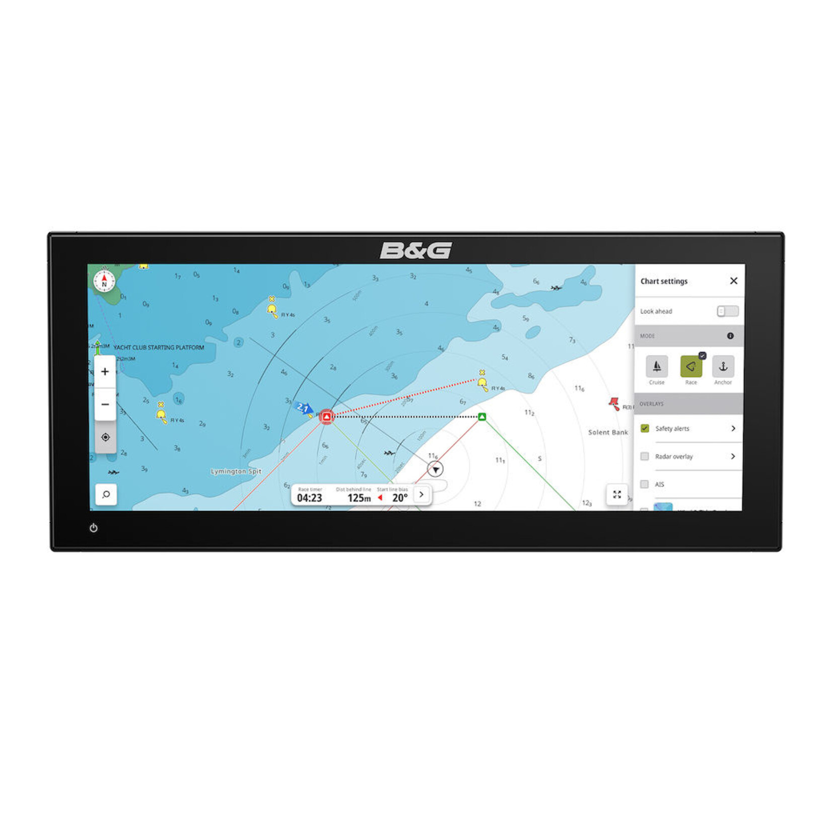 B&G  B&G Zeus® S 3015 Ultrawide – 15" SolarMAX™ IPS HD zeil-plotter met ultrabreed scherm, geïntegreerde GPS, WiFi en volledige C-MAP® X-kaartondersteuning