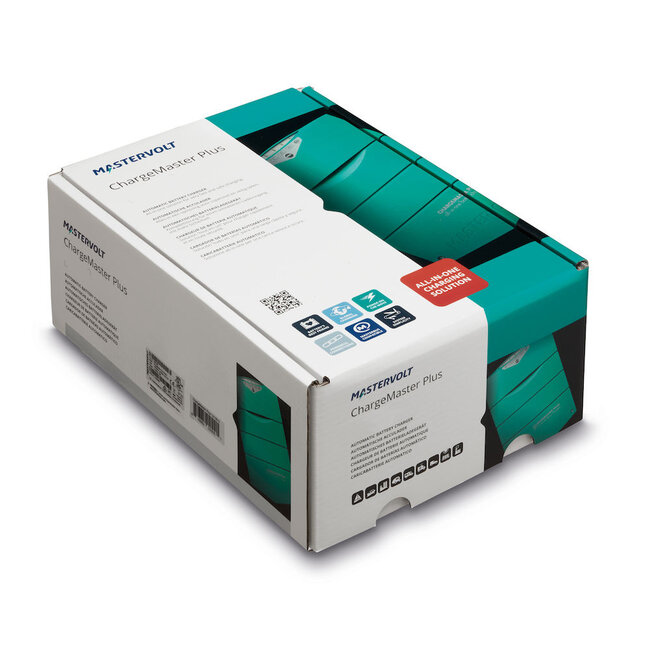 Mastervolt astervolt ChargeMaster Plus 24/40-3 – slimme acculader voor 24V service- en 12V startaccu’s
