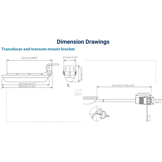 Simrad NSX 3009 multifunctionele kaartplotter met Active Imaging 3-in-1 transducer voor motorboten