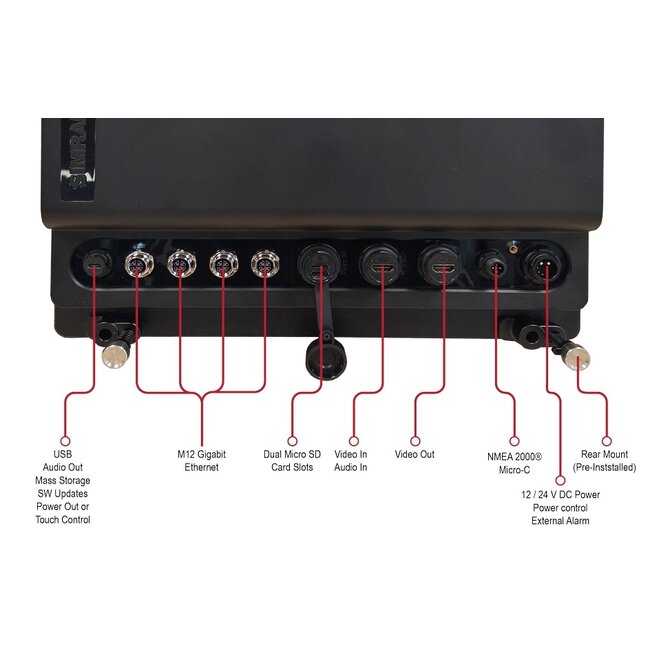 B&G  16” Full HD B&G Zeus SRX kaartplotter met SolarMAX™ IPS touchscreen, NEON OS en integratie met autopilot, HALO radar en NMEA 2000 systemen.