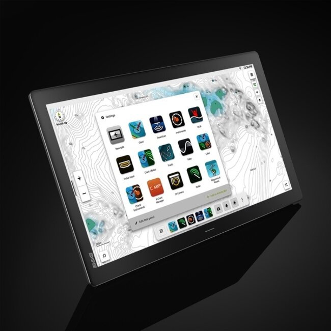 B&G  16” Full HD B&G Zeus SRX kaartplotter met SolarMAX™ IPS touchscreen, NEON OS en integratie met autopilot, HALO radar en NMEA 2000 systemen.