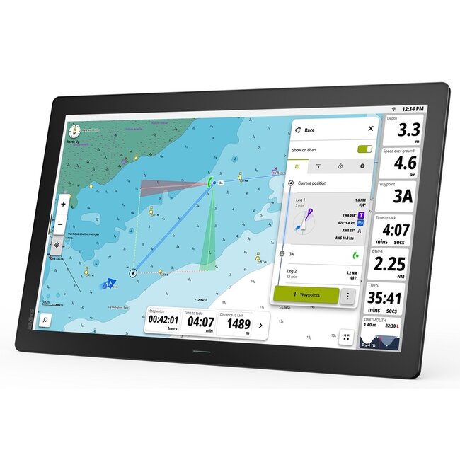 B&G  16” Full HD B&G Zeus SRX sailing chartplotter featuring SolarMAX™ IPS touchscreen, NEON OS and integration with autopilot, HALO radar and NMEA 2000 systems.