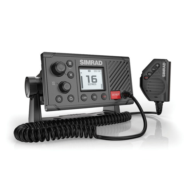 Simrad RS20S VHF marifoon met Class-D DSC, geïntegreerde GPS en NMEA 2000 connectiviteit