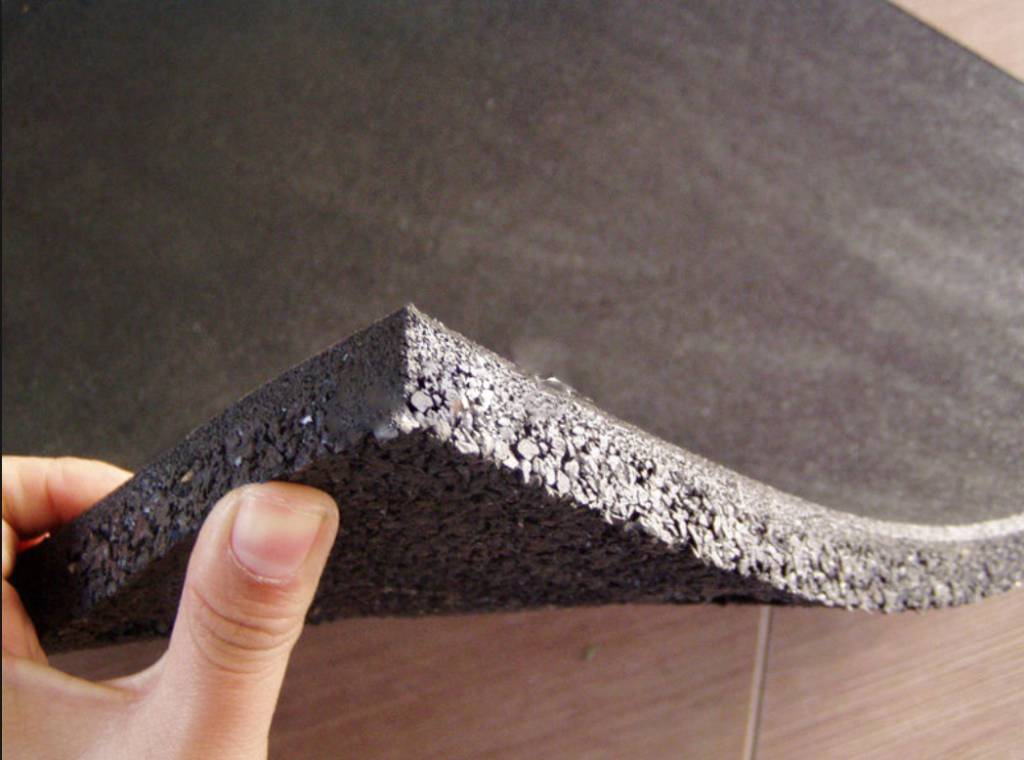 Fitness floor | Heavy Duty Rubber | 2 cm | Black