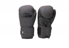 Kinder Bokshandschoenen 1-5 jaar Mat Zwart 2OZ PU