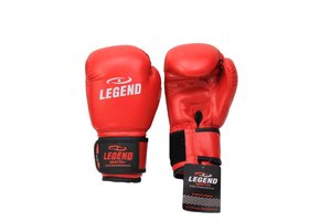 Kinder Bokshandschoenen 4-8 jaar Rood 4oz/6oz PU