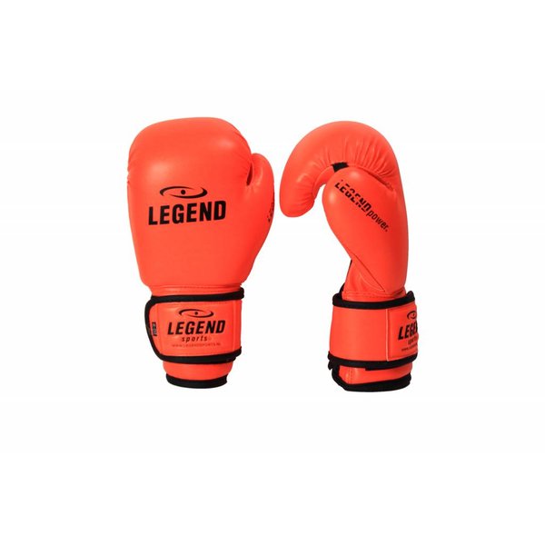 Kids Boxing Gloves 4-8 years Neon Orange 4oz/6oz PU