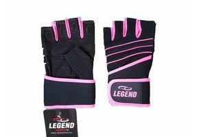Fitness Gloves Ladies Pink Legend Grip