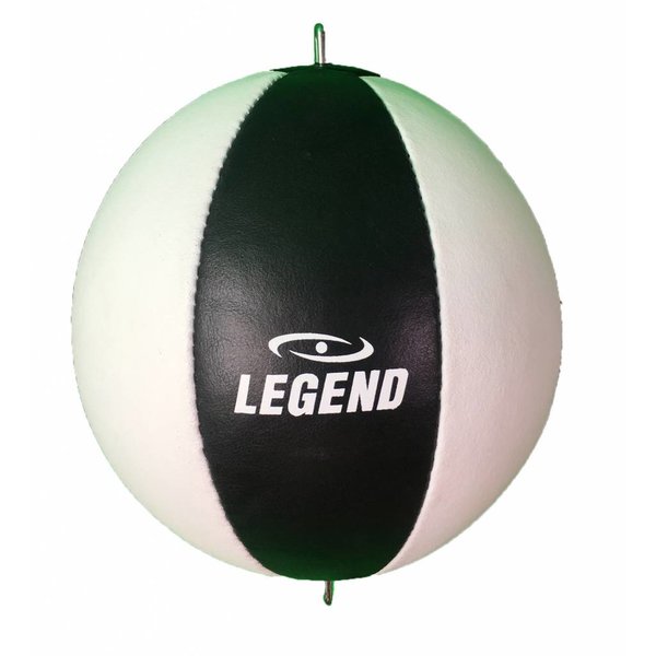 Double end Ball Boxing Black/White Leather