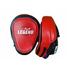 Focus Pads Leder Heavy Duty Gel Rood/Zwart