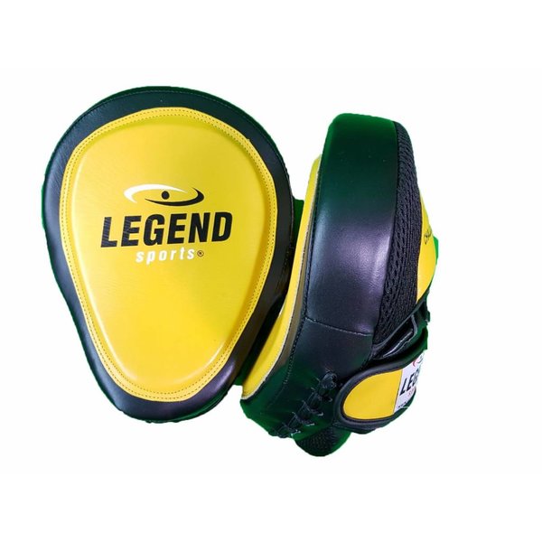 Focus Pads Leder Heavy Duty Gel Geel/Zwart Focus Pads Leder Heavy Duty Gel Geel/Zwart