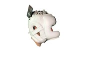 Hoofdbeschermer + Neusbeschermer Boksen  Heren/Dames Wit Leer