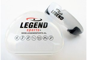 Anti Shock Mouthguard Men/Women Black-Transp