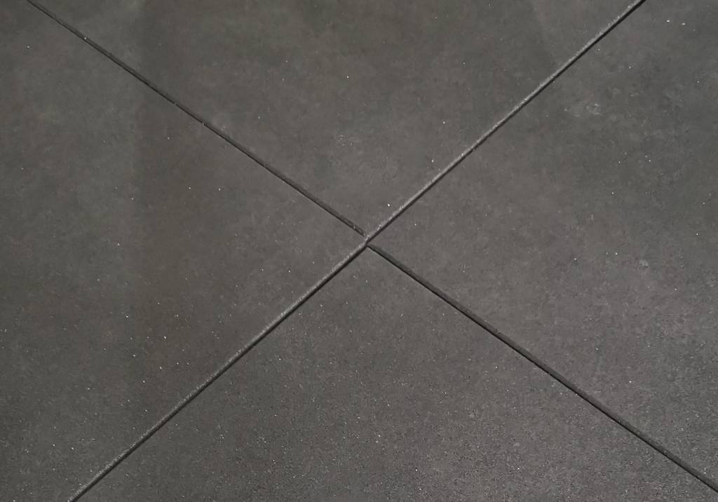 Fitness floor | Heavy Duty Rubber | 2 cm | Black