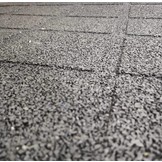 Fitness floor | Heavy Duty Rubber | 2 cm | Black