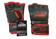 Bokszak / MMA Handschoenen Heren/Dames Zwart-Rood PU