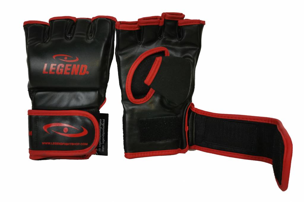 Punching Bag / MMA Gloves Men/Women Black-Red PU