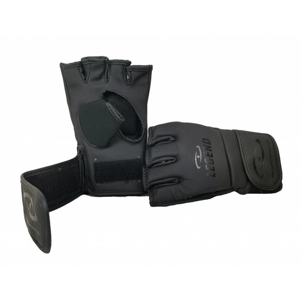 Punching Bag / MMA Gloves Men/Women Matte Black PU