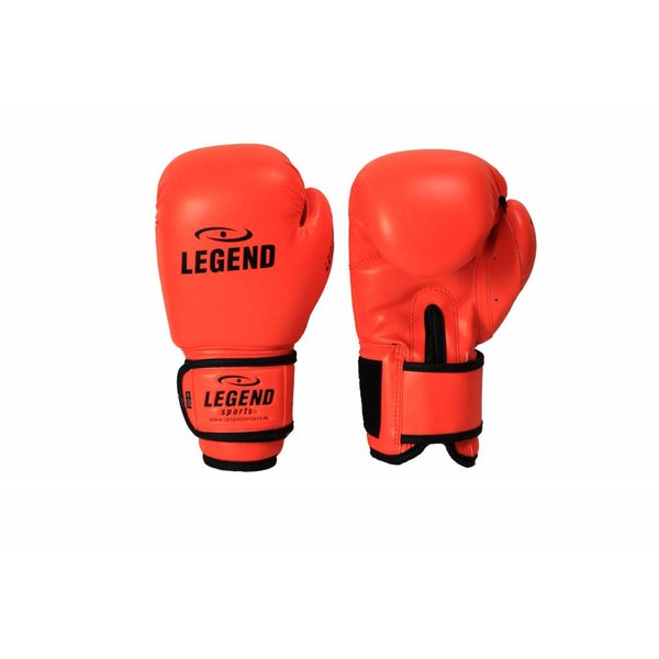 Kids Boxing Gloves 4-8 years Neon Orange 4oz/6oz PU