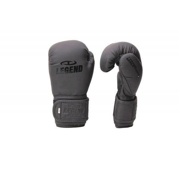 Kids Boxing Gloves 4-8 years Matte Black 4oz/6oz PU