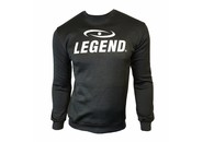 Sweater Kids/Volwassenen Zwart SlimFit Polyester