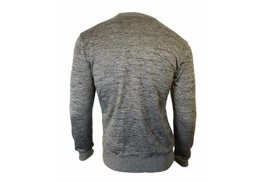 Sweater Kids/Volwassenen Grijs SlimFit Polyester