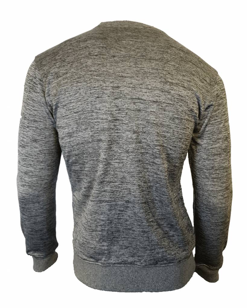 Trui/sweater dames/heren SlimFit Design Legend Grijs