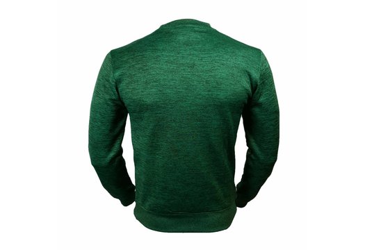 Sweater Kids/Volwassenen Groen SlimFit Polyester