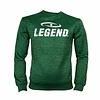 Sweater Kids/Volwassenen Groen SlimFit Polyester