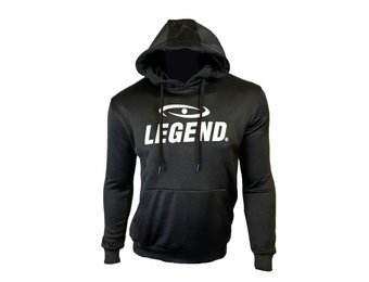 Hoodie Kids/Volwassenen Zwart SlimFit Polyester