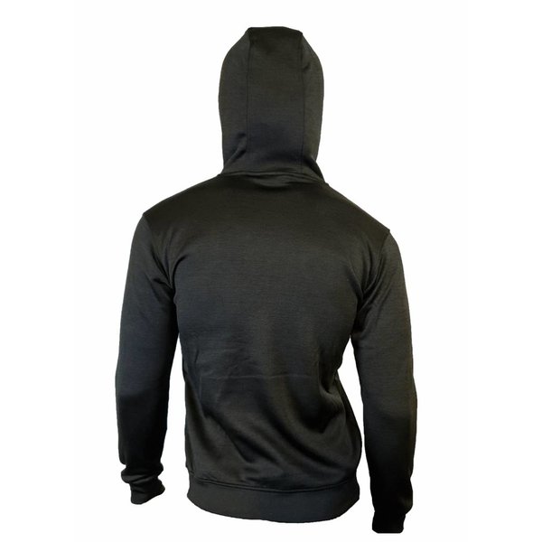 Hoodie Kids/Volwassenen Zwart SlimFit Polyester Hoodie Kids/Volwassenen Zwart SlimFit Polyester