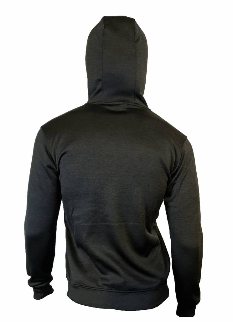 Hoodie Kids/Adults Black SlimFit Polyester