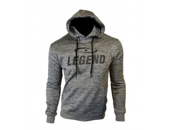 Hoodie Kids/Volwassenen Grijs SlimFit Polyester