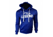 Hoodie Kids/Volwassenen Blauw SlimFit Polyester