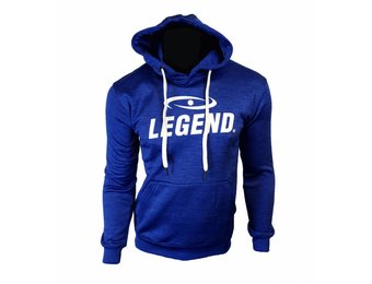 Hoodie Kids/Volwassenen Blauw SlimFit Polyester