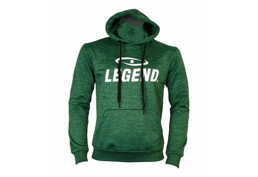 Hoodie Kids/Volwassenen Groen SlimFit Polyester