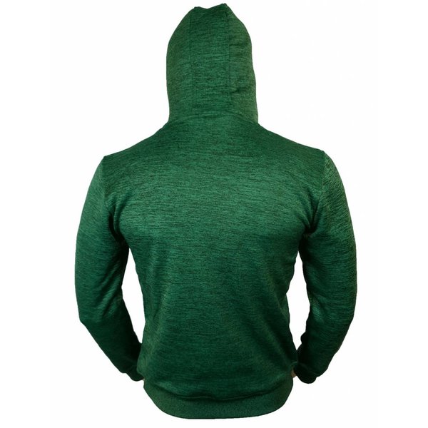 Hoodie Kids/Adults Green SlimFit Polyester