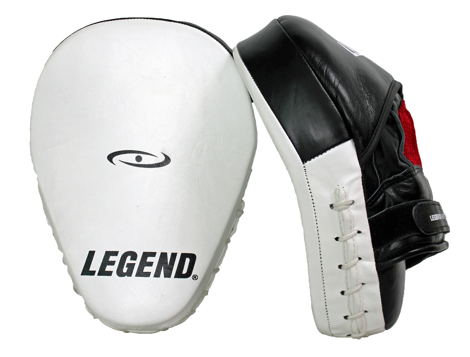 Focus Pads Pad White/Black Leather