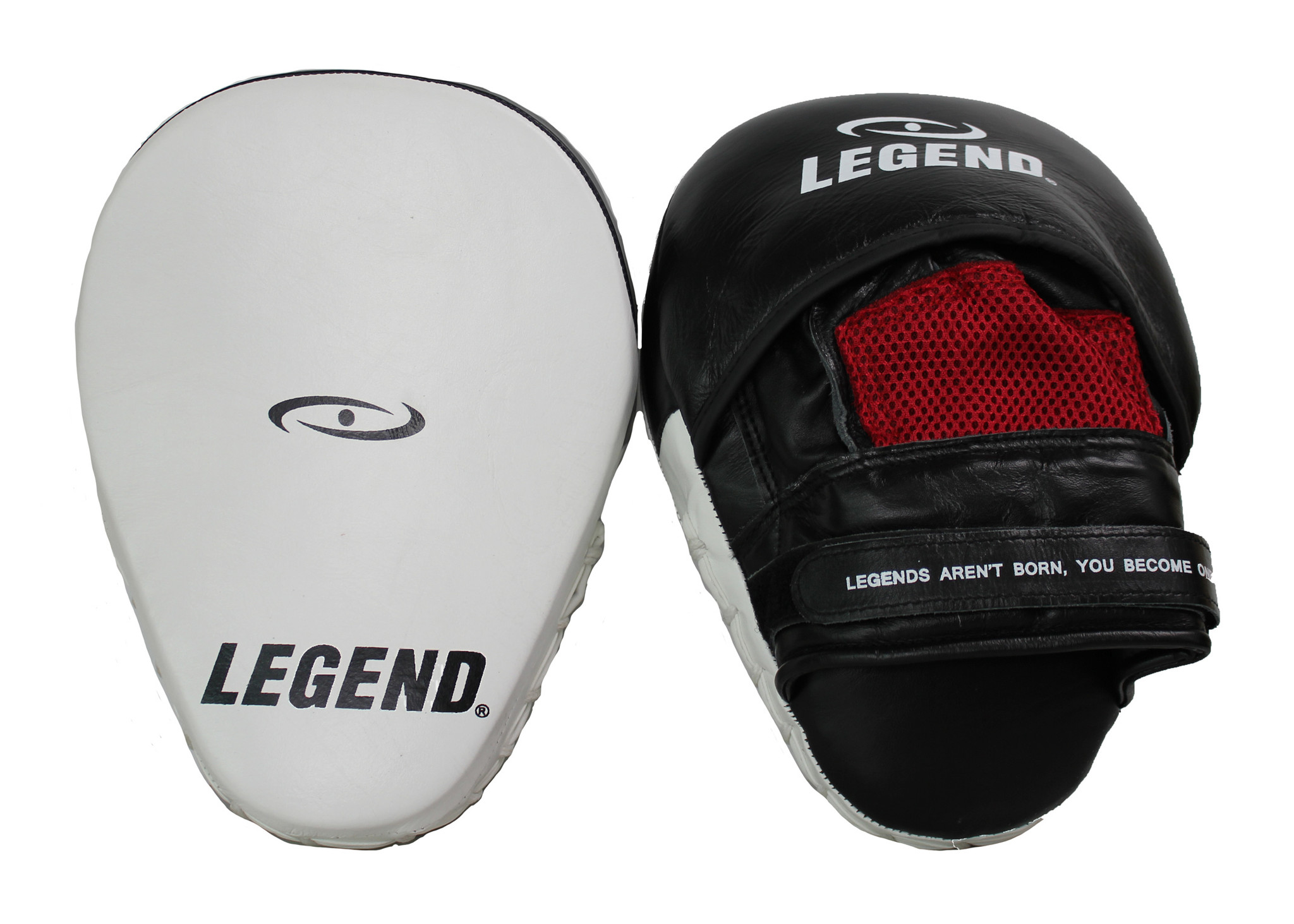 Focus Pads Pad White/Black Leather