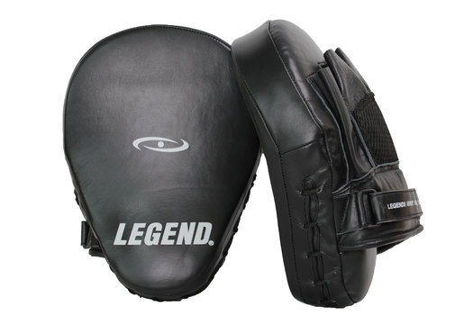 Focus Mitts Stootkussen Zwart Leer