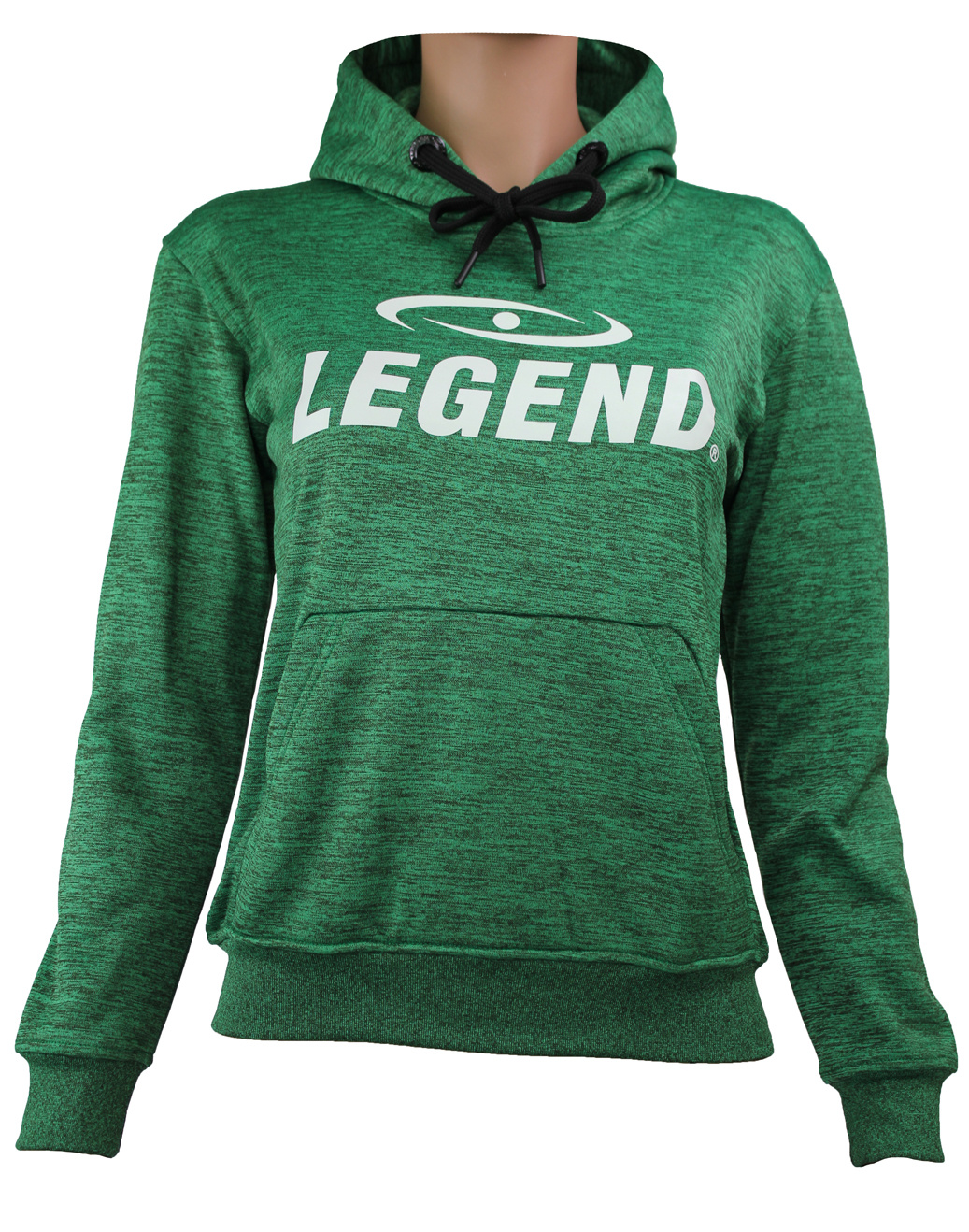 Hoodie Kids/Adults Green SlimFit Polyester