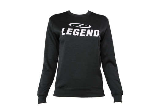 Sweater Kids/Volwassenen Zwart SlimFit Polyester
