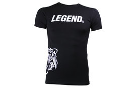 T-Shirt Panter Kids/Volwassenen Zwart 100% Bio Katoen