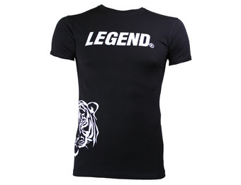 T-Shirt Panter Kids/Volwassenen Zwart 100% Bio Katoen