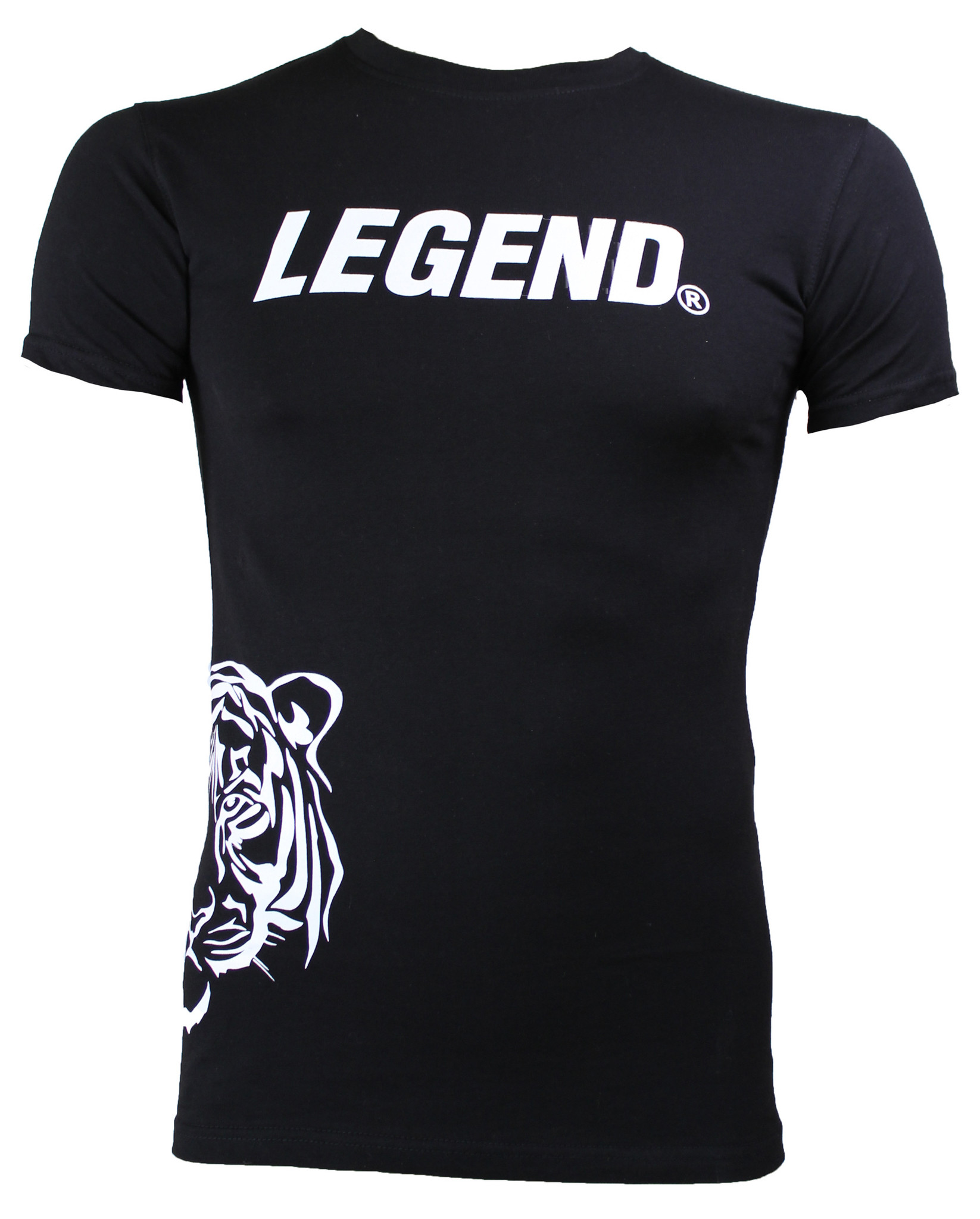 T-Shirt Panter Kids/Volwassenen Zwart 100% Bio Katoen