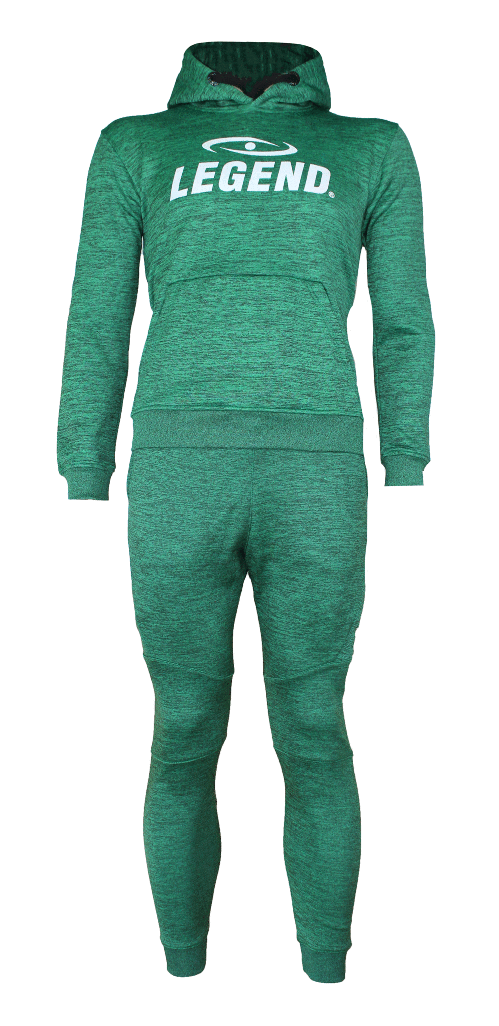 Sweatpants Kids/Adults Green SlimFit Polyester