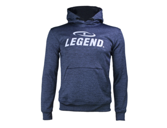 Hoodie dames/heren trendy Legend design Navy Blauw