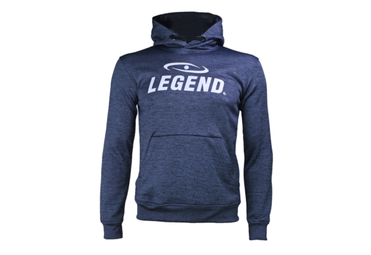 Hoodie dames/heren trendy Legend design Navy Blauw