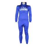 Hoodie Kids/Adult Blue SlimFit Polyester